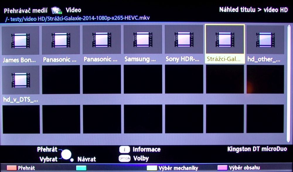 Multimédia s H.265/HEVC si tu neužijete. Ani ve Full HD.