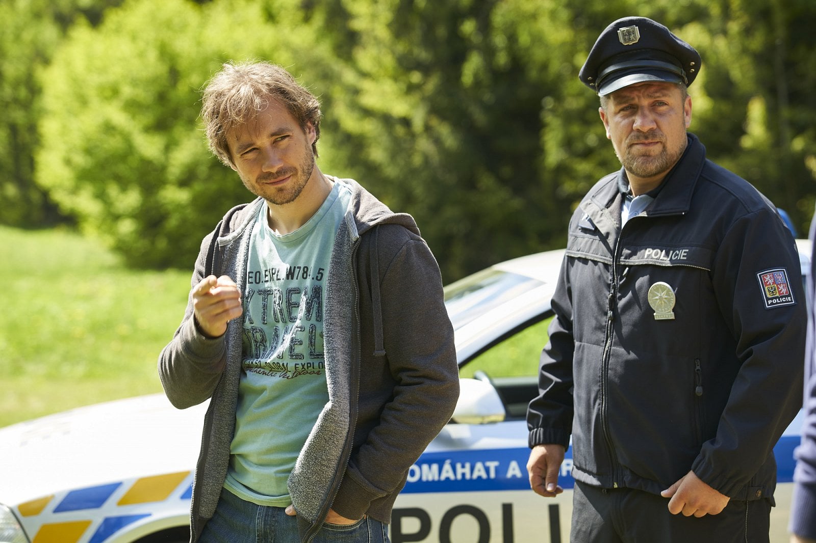 Policie Modrava - štáb při natáčení 4. řady