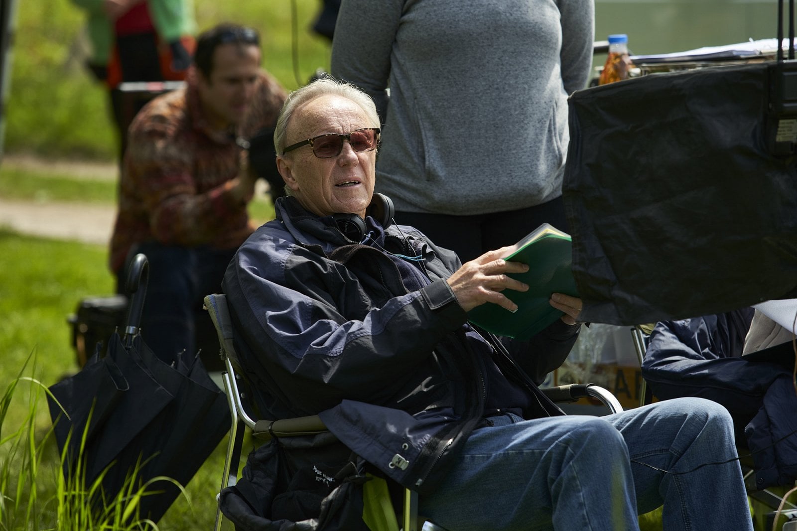Policie Modrava - štáb při natáčení 4. řady