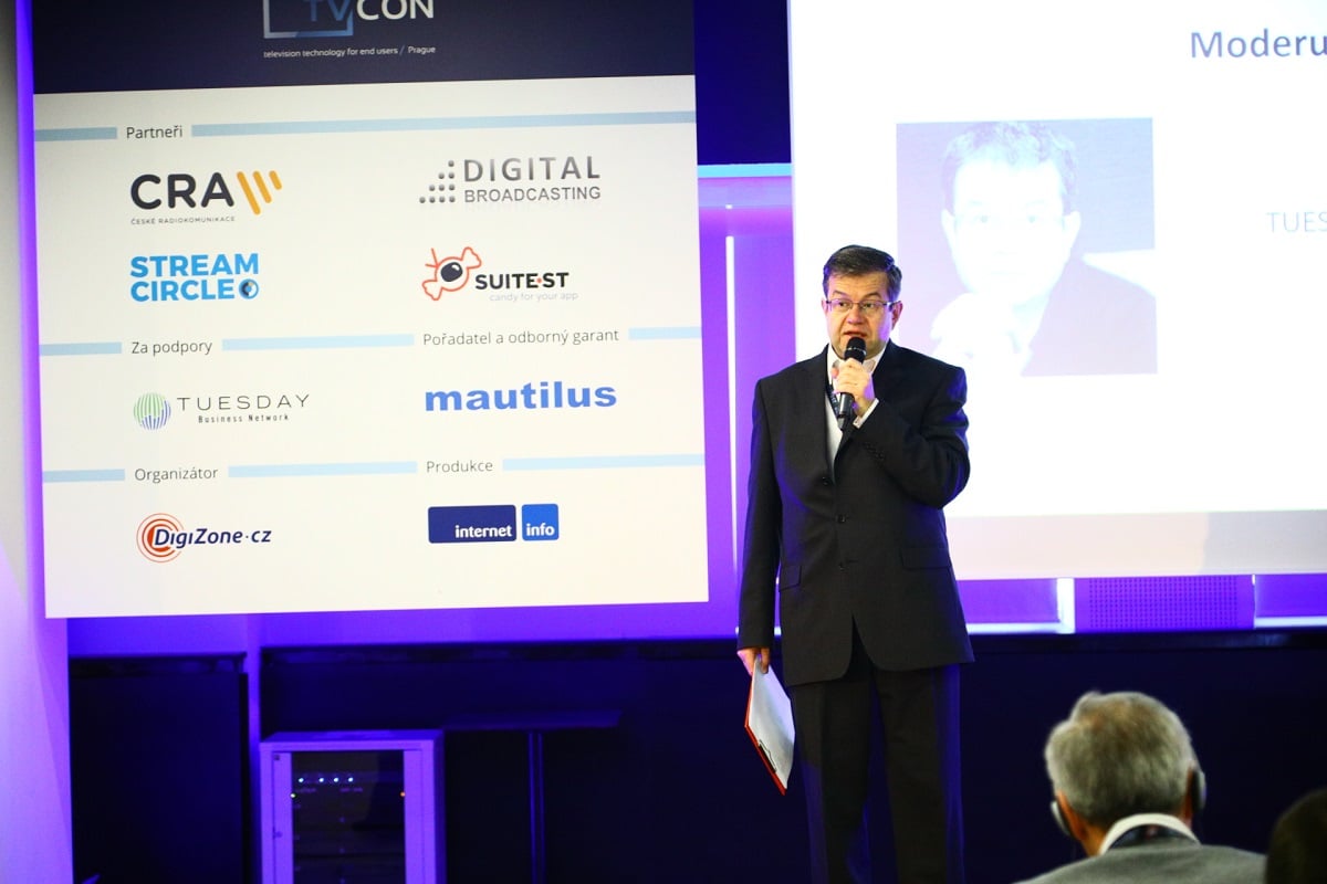 Dopolední část konference TVCON 2017