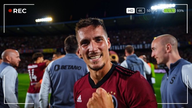 Fotbal pohledem BodyCam