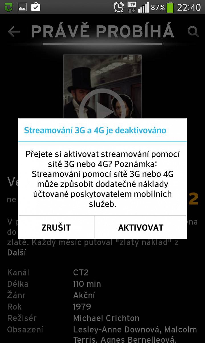 UPC Horizon Go - Nastavení