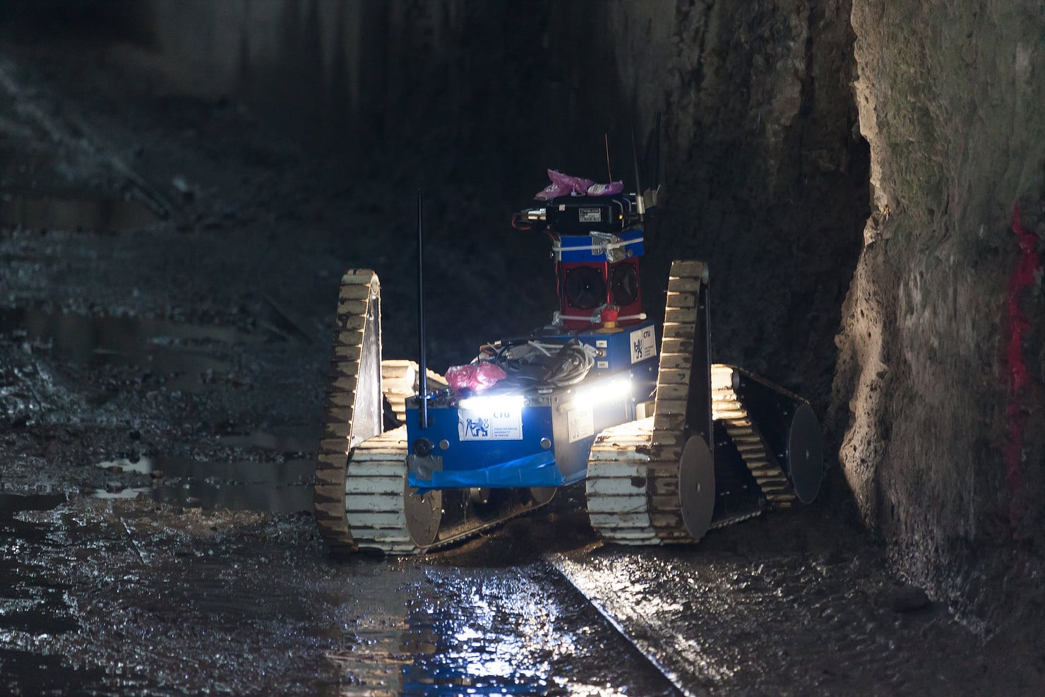 FEL ČVUT na soutěži DARPA Subterranean Challenge v Pittsburghu