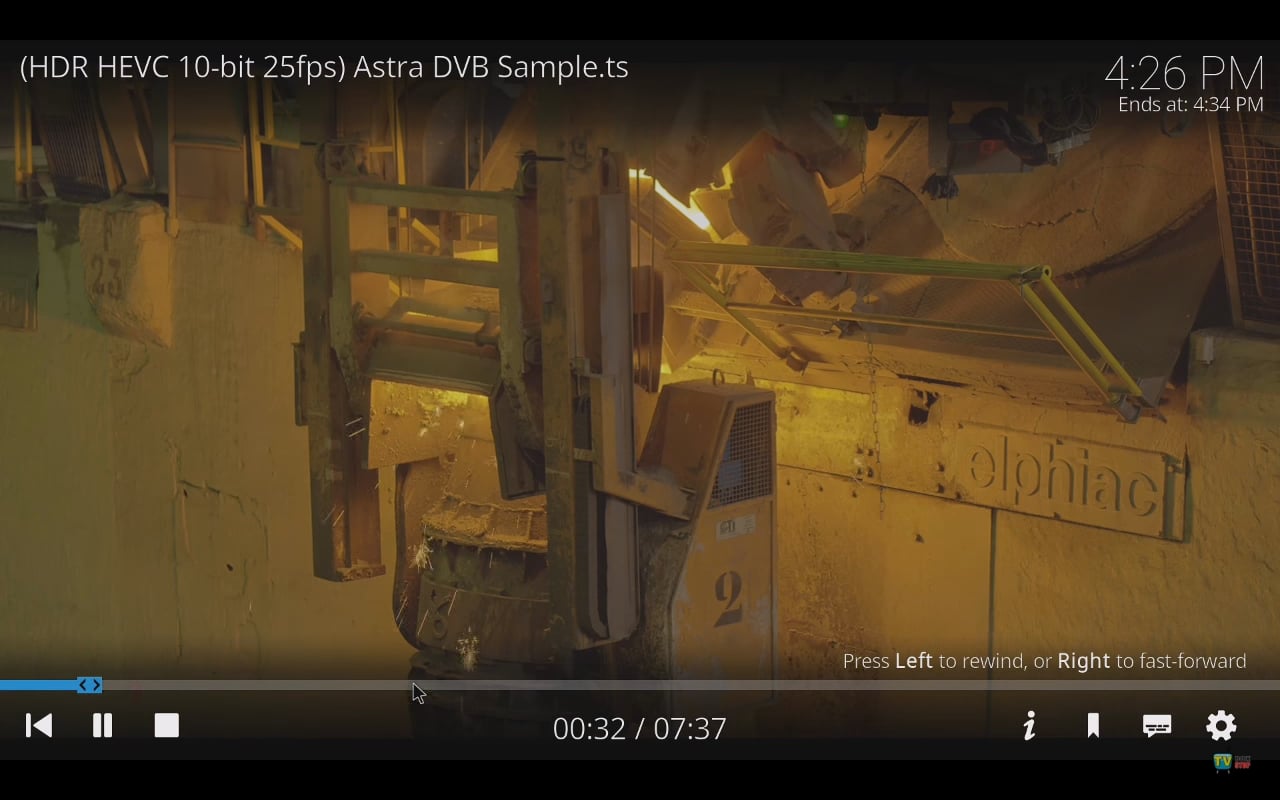 KODI a přehrávání videa