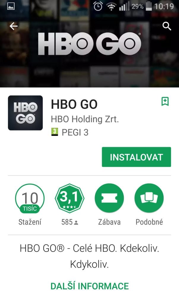 HBO GO (2017) - instalace