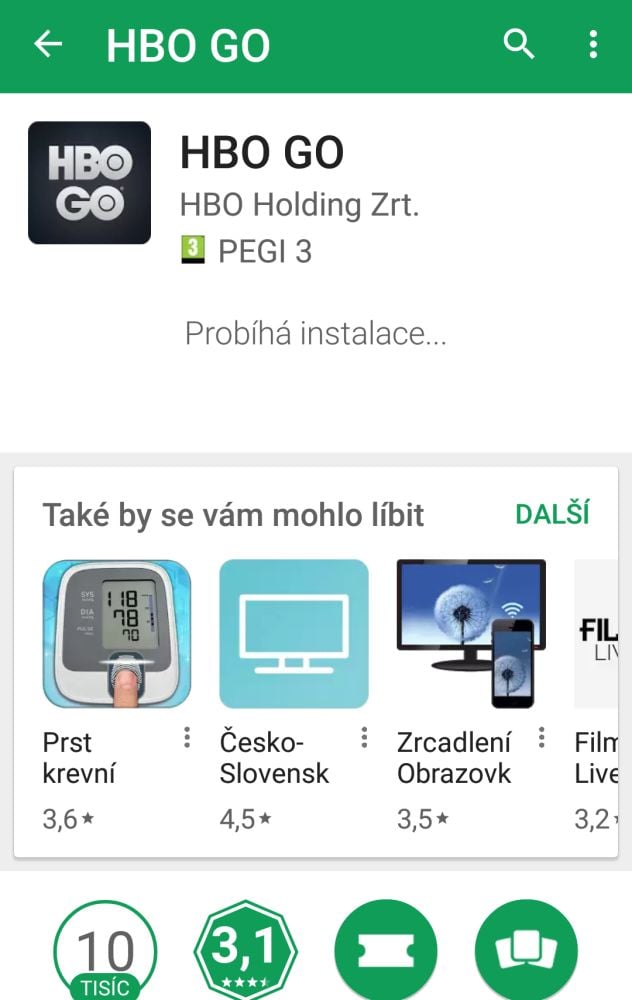 HBO GO (2017) - instalace