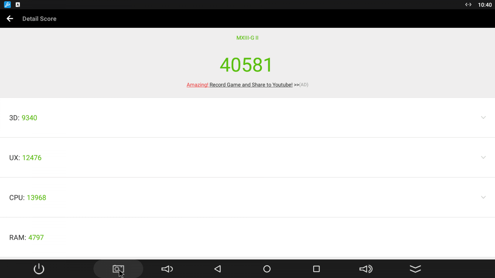 Android MX - benchmarky