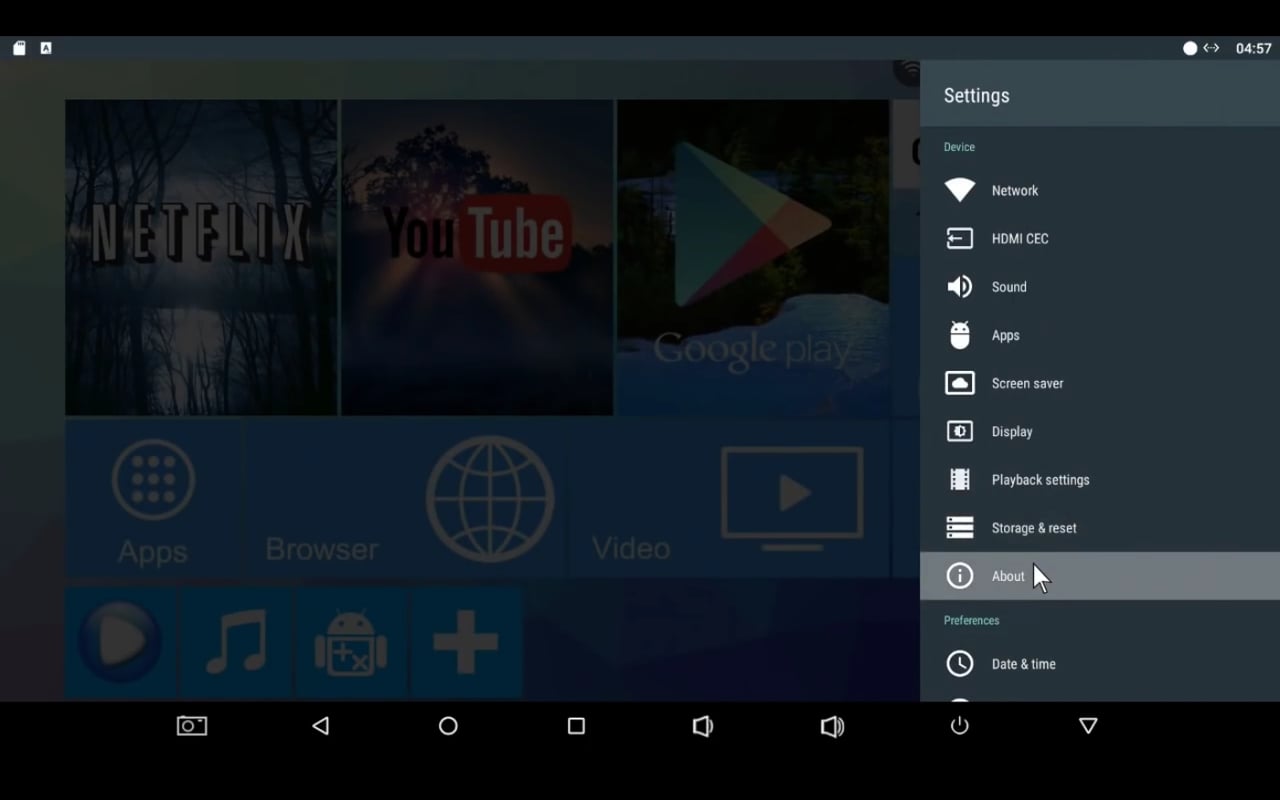H96 Pro + - Start boxu a Android 7.x