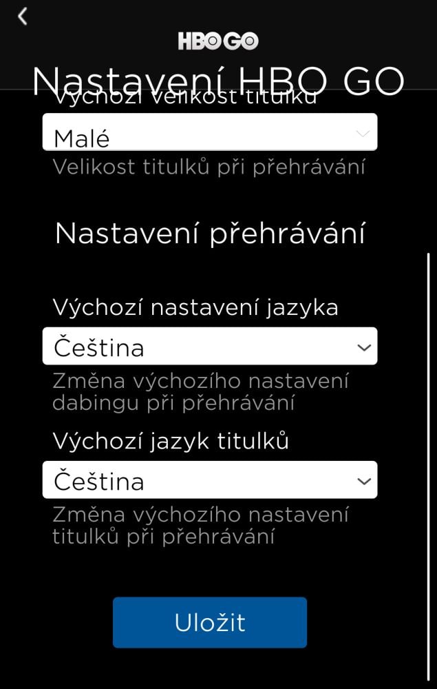 HBO GO (2017) - nová aplikace pro Android