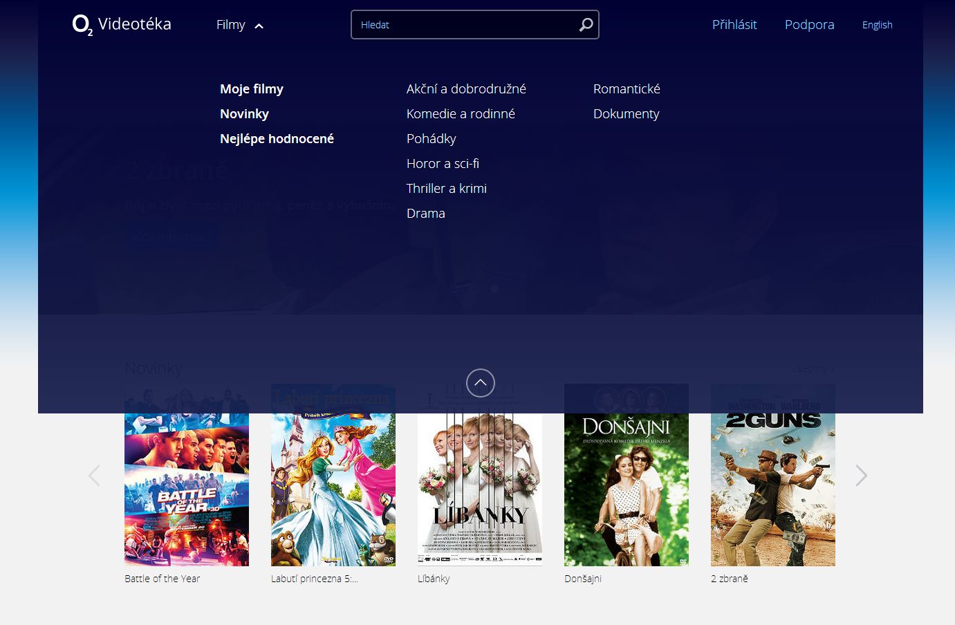 Nová O2 Videotéka Telefóniky