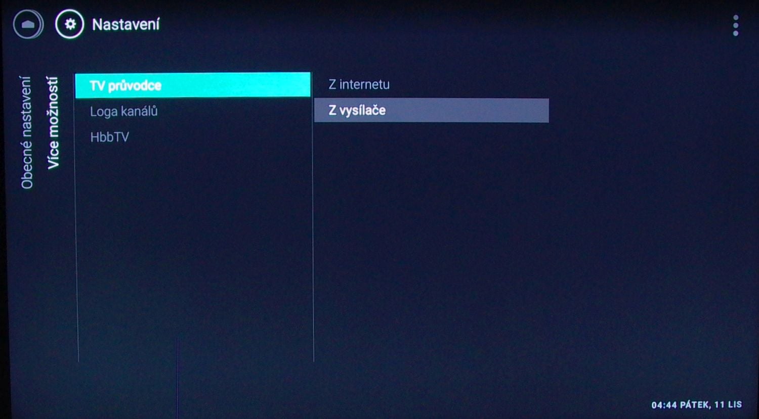 Philips 65PUS7601 - EPG