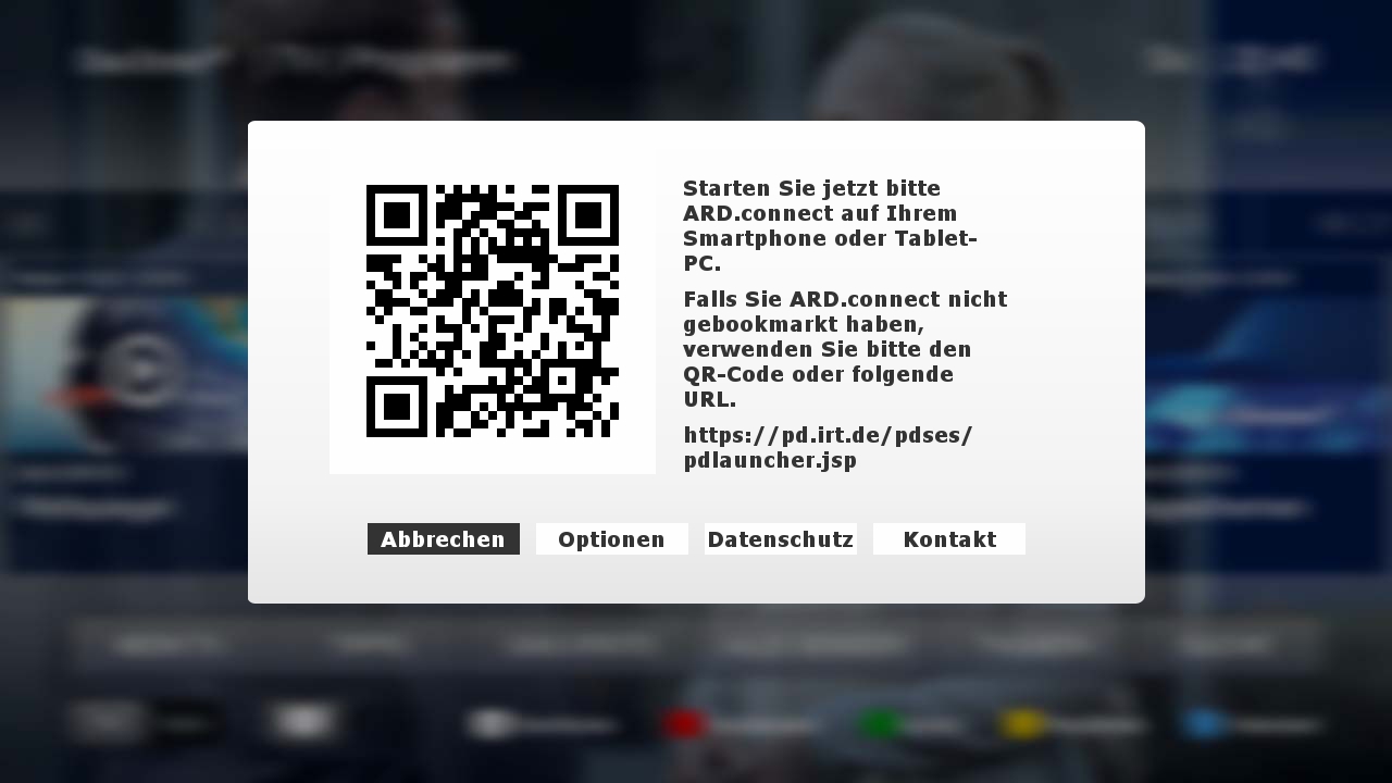 Second Screen německé veřejnoprávní ARD