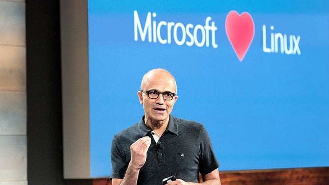 Microsoft miluje Linux