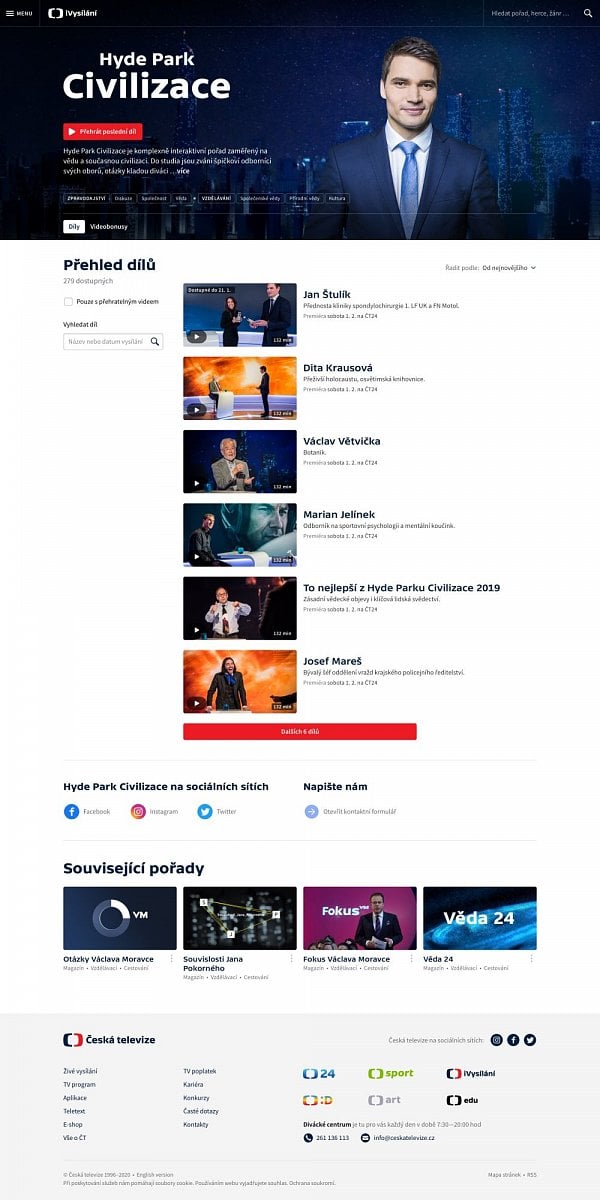 iVysílání 2021