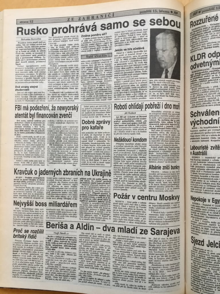Jak česká média objevila Internet