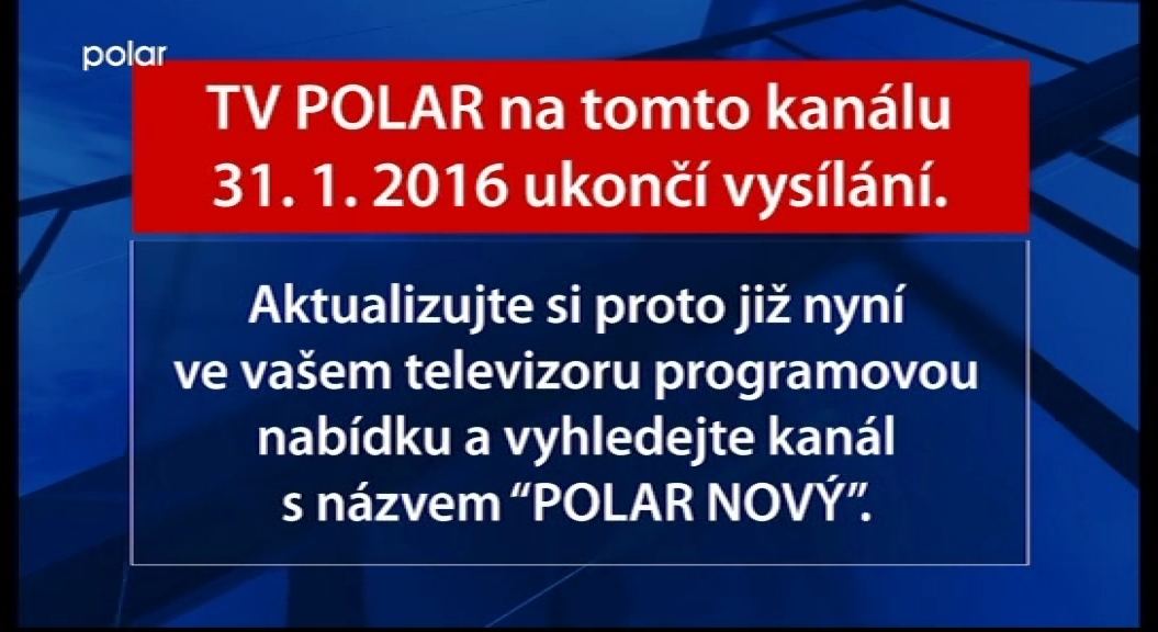 Televize Polar ukončila vysílání v multiplexu 3