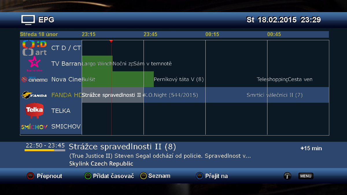 Fotogalerie přijímače Xtrend ET8500 s image OpenXTA