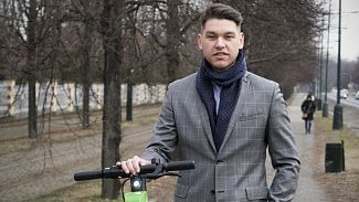 Ondřej Široký, manažer společnosti Lime pro Českou republiku (25. 2. 2019)