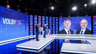 Závěrečná debata Andreje Babiše a Petra Fialy na TV Prima a CNN Prima News, 1. října 2025