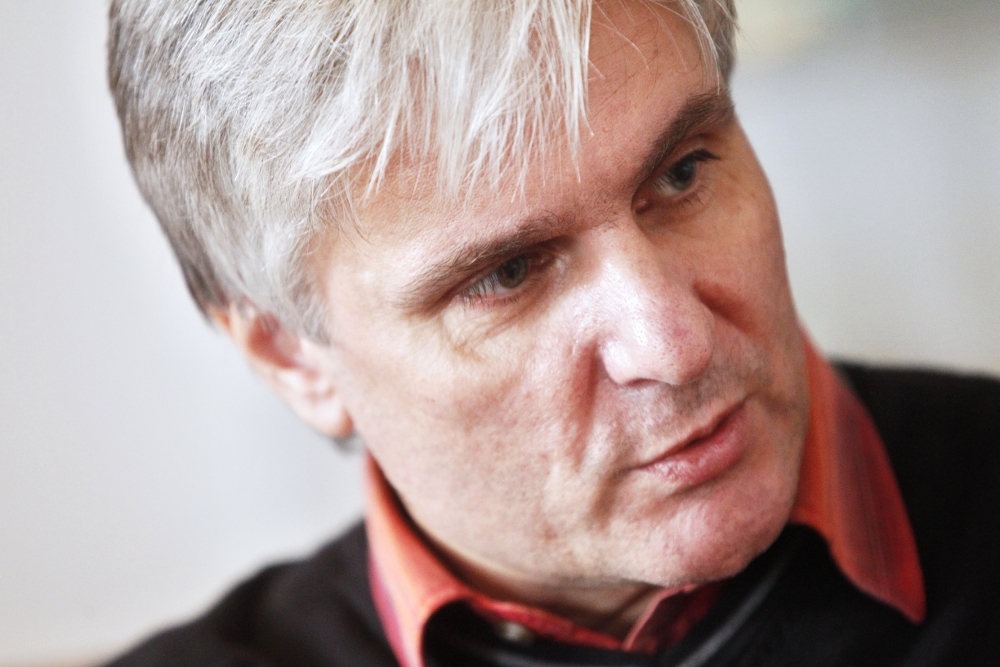 Při rozhovoru s ředitelem křesťanské televize Noe Leošem Ryškou