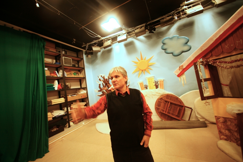 Při rozhovoru s ředitelem křesťanské televize Noe Leošem Ryškou