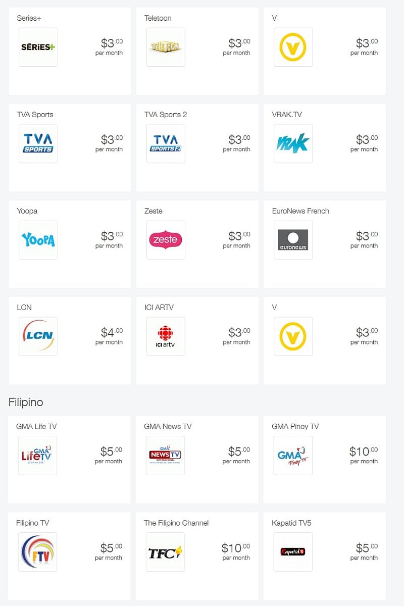 Telus - individuální programy