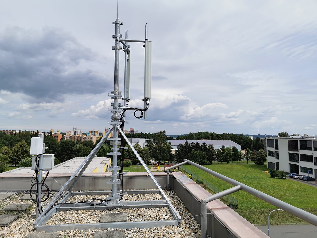 Privátní 5G síť na Vysoké škole báňské v Ostravě