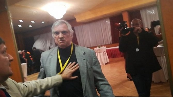 Napadení kameramana iDnes.TV