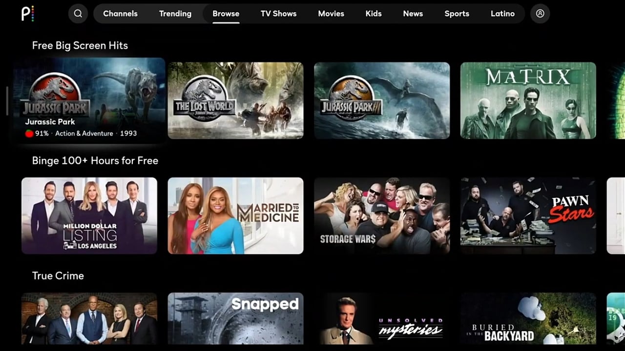 Peacock: aplikace pro Nvidia Shield