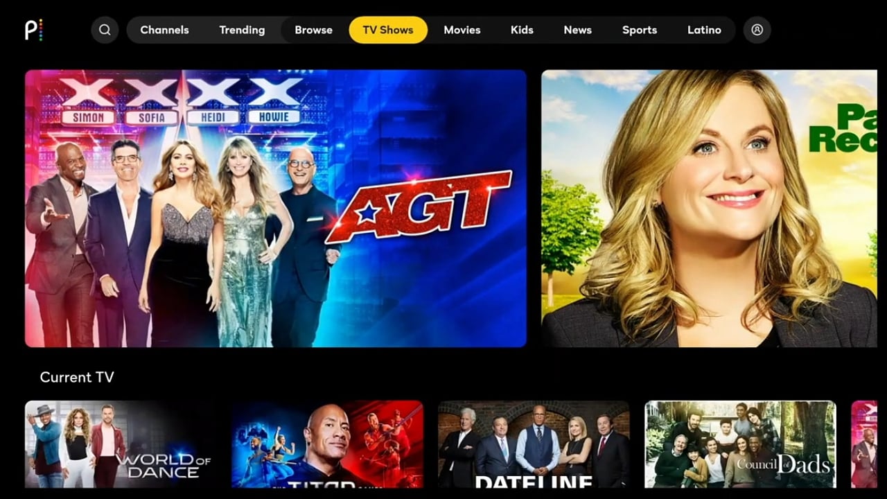 Peacock: aplikace pro Nvidia Shield