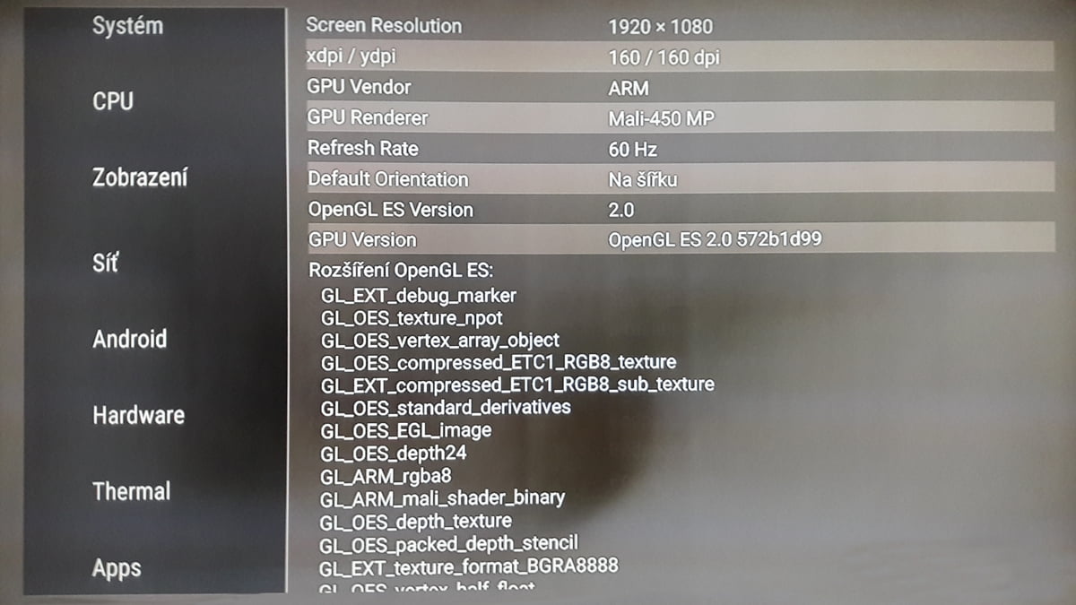 Box SledováníTV - AIDA64