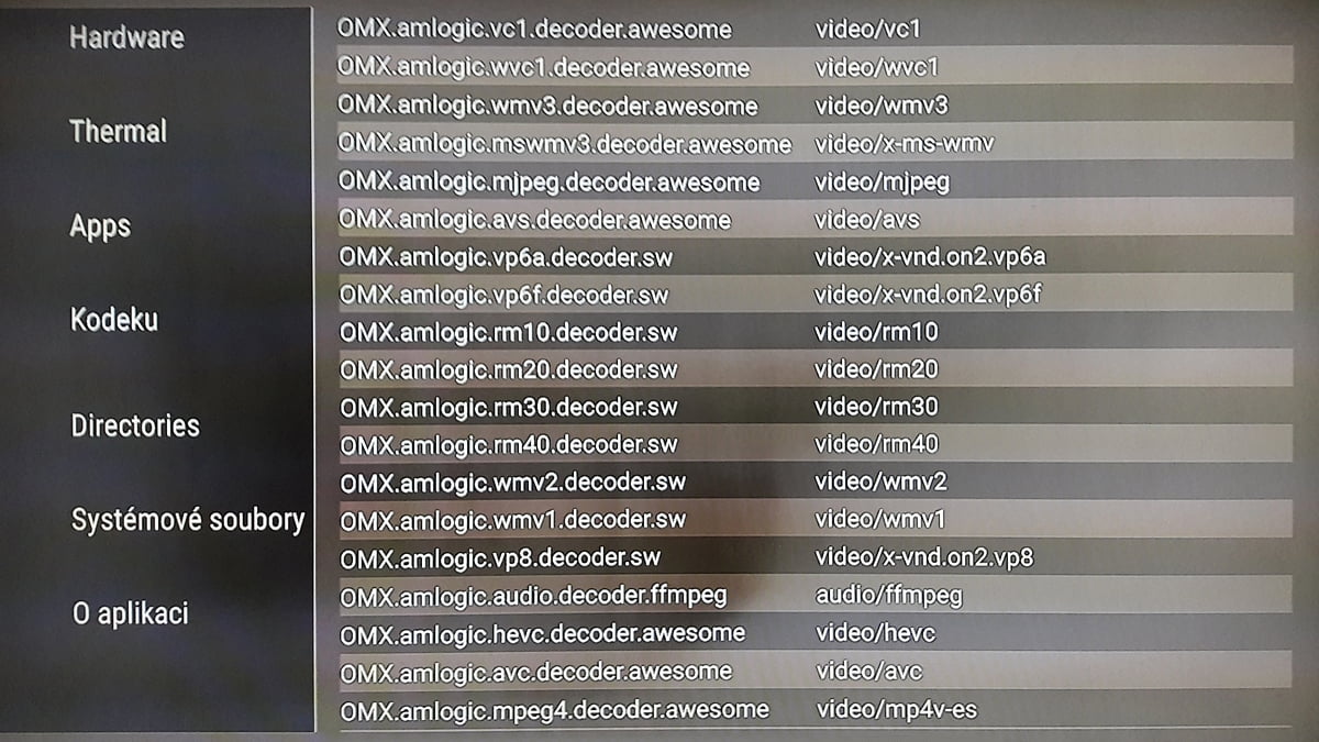 Box SledováníTV - AIDA64