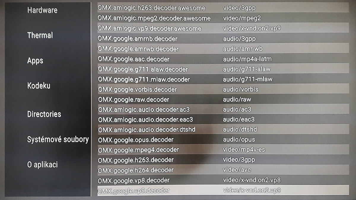 Box SledováníTV - AIDA64