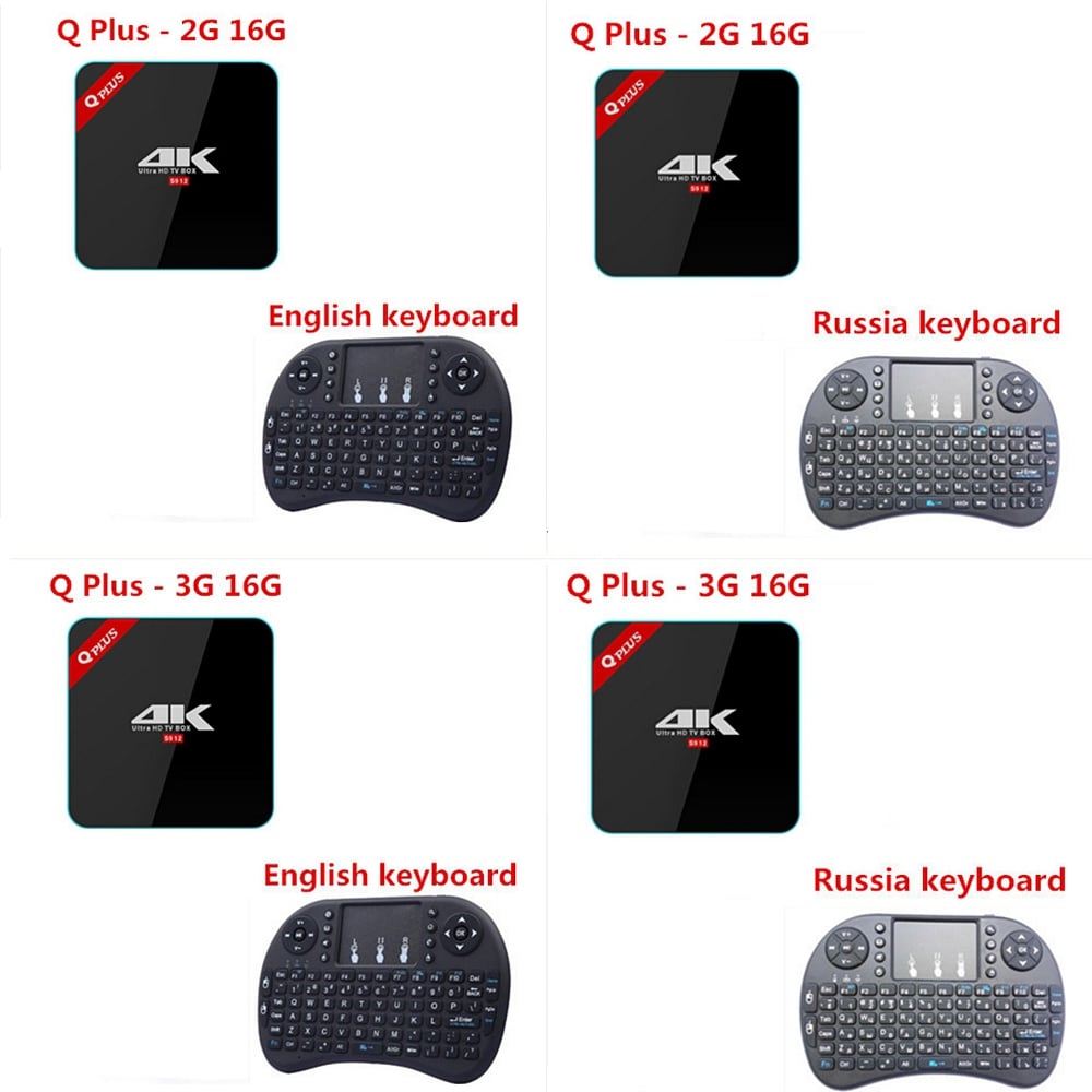 Q Plus + různé příplatkové periférie