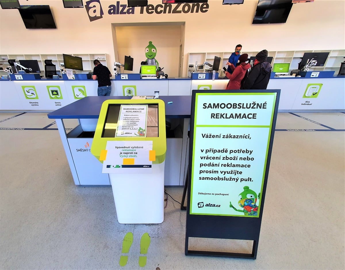 Alza zavedla během pandemie samoobslužné reklamace.
