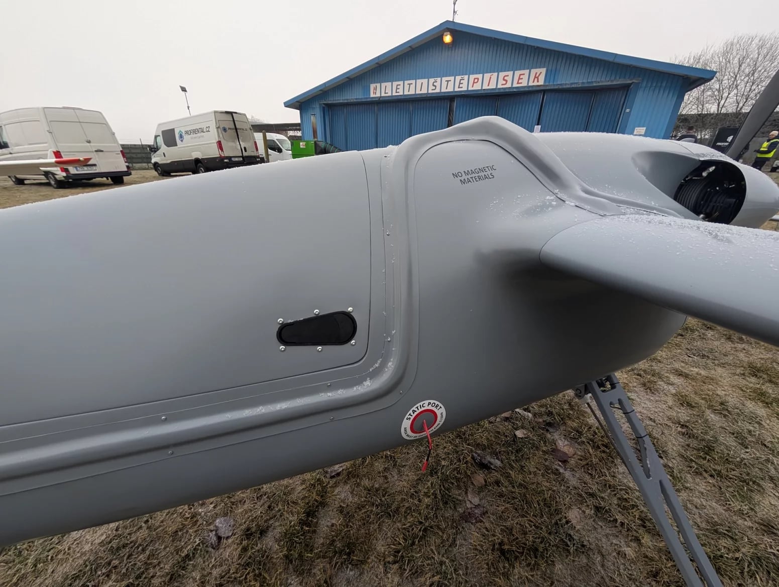 Mobilní vysílač v bezpilotním dronu (T-Mobile a Primoco UAV)
