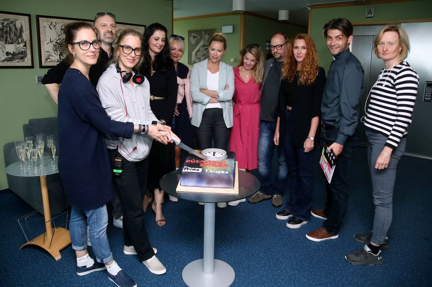 První klapka seriálu Půlnoční zpověď