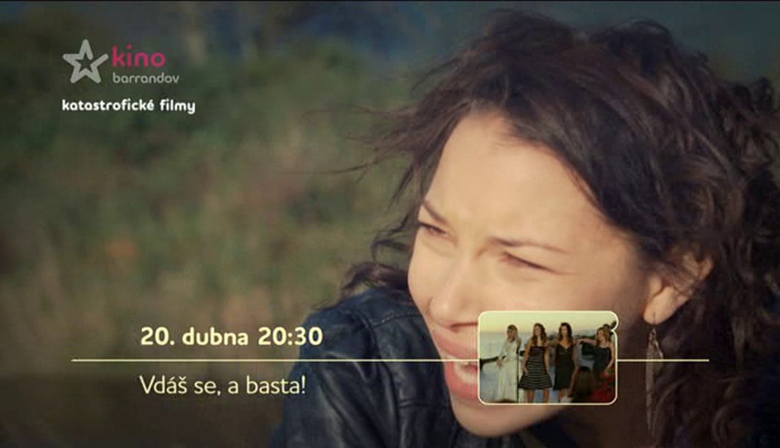 Upoutávky a promo nové televize Kino Barrandov
