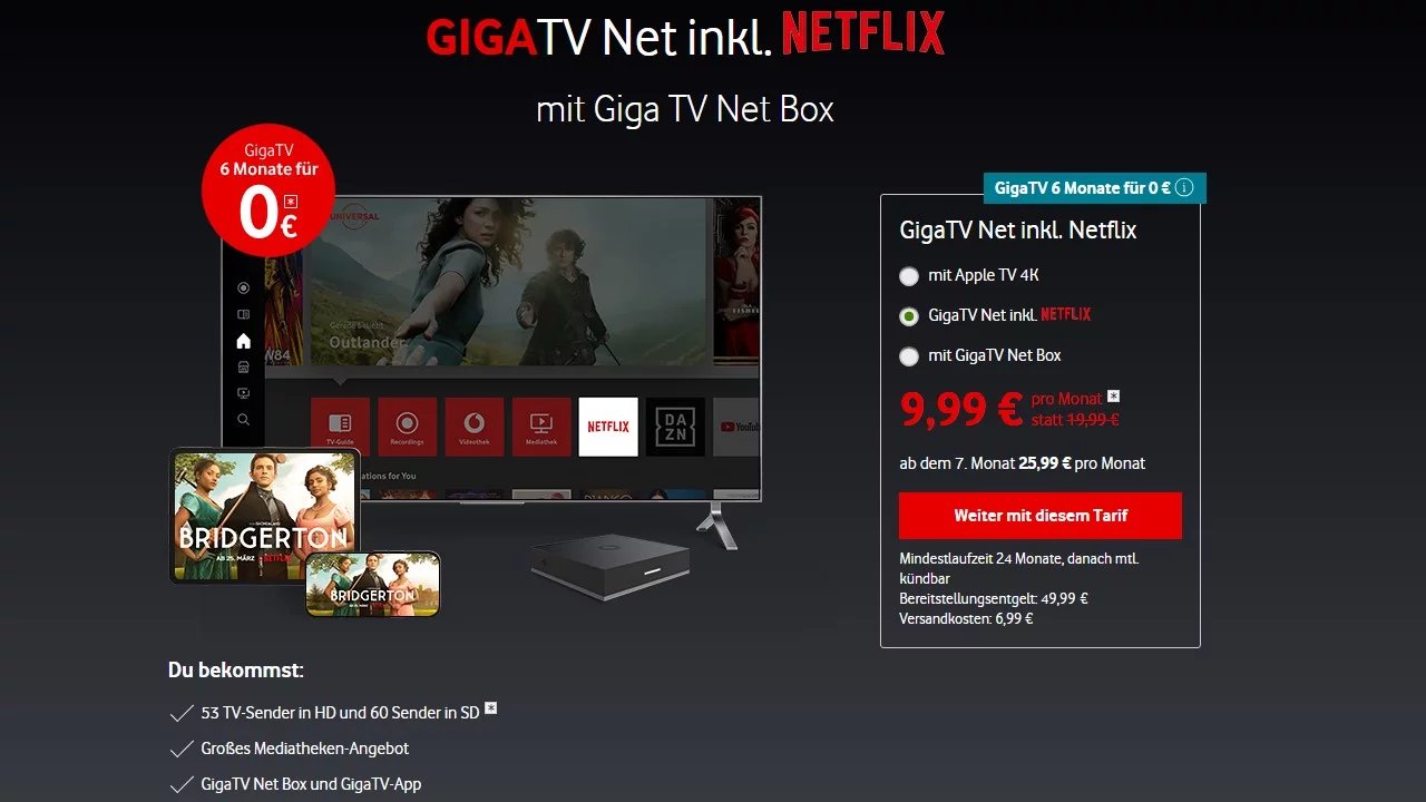 Představení služby Vodafone GigaTV