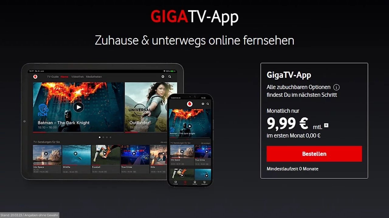 Představení služby Vodafone GigaTV