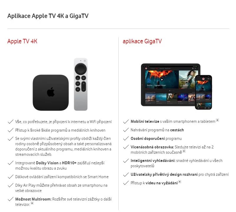 Představení služby Vodafone GigaTV