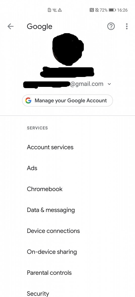 Služby a aplikace Googlu na telefonu Huawei P40 Pro