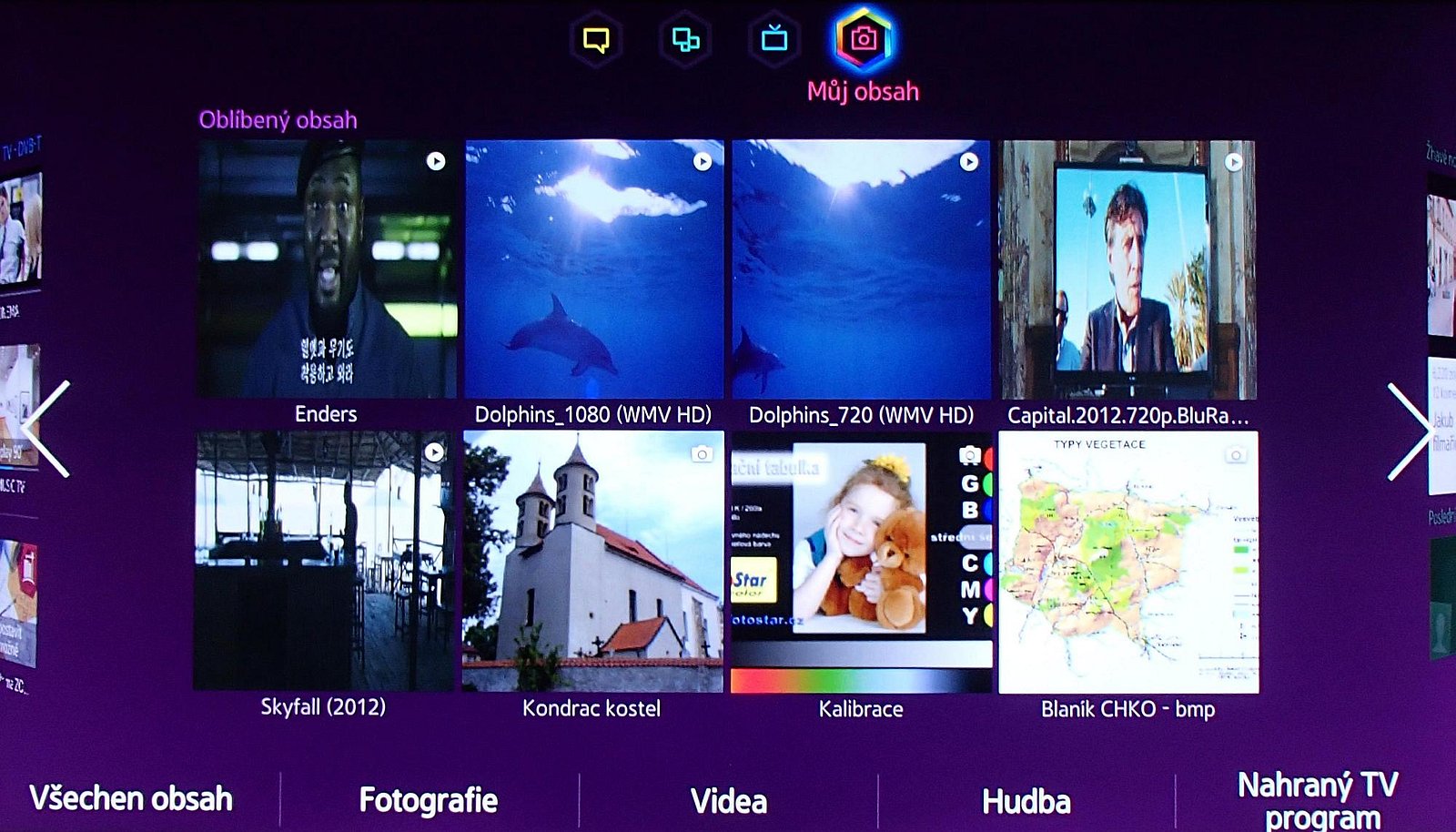 GALERIE: multimédia u Samsung UE65F9000ST