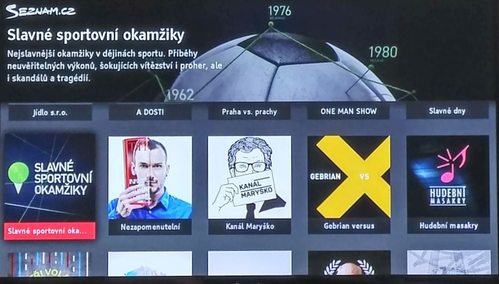 Seznam.cz TV v praxi (HbbTV funkční)