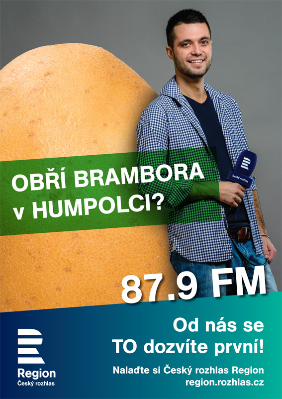 Nová reklamní kampaň Českého rozhlasu Region - Vysočina