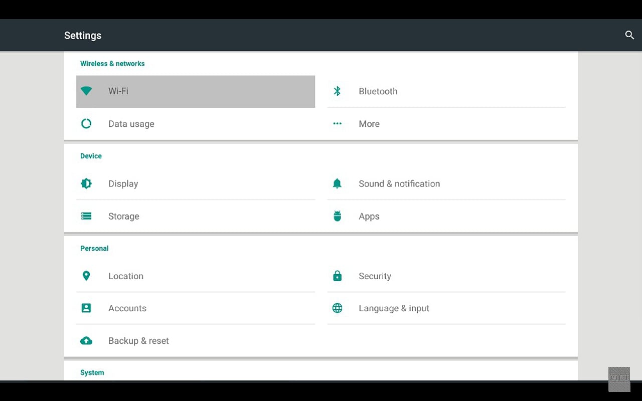 Uživatelské prostředí Mecool a systém