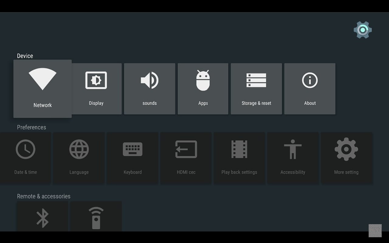 Uživatelské prostředí Mecool a systém