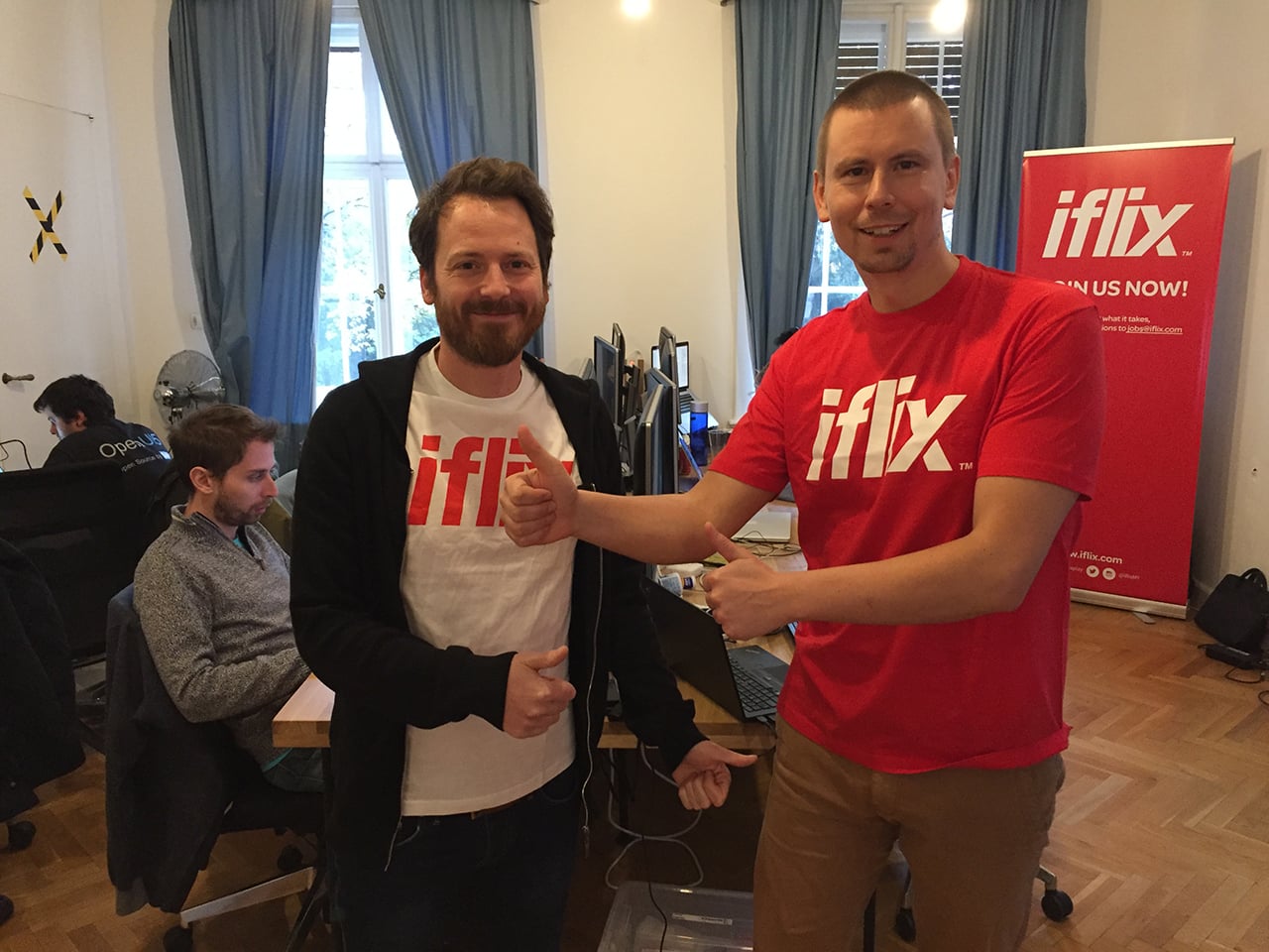 Jiří Musil (vlevo) a David Engelmaier, iflix