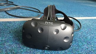 HTC Vive v pražské herně Avatar VR.