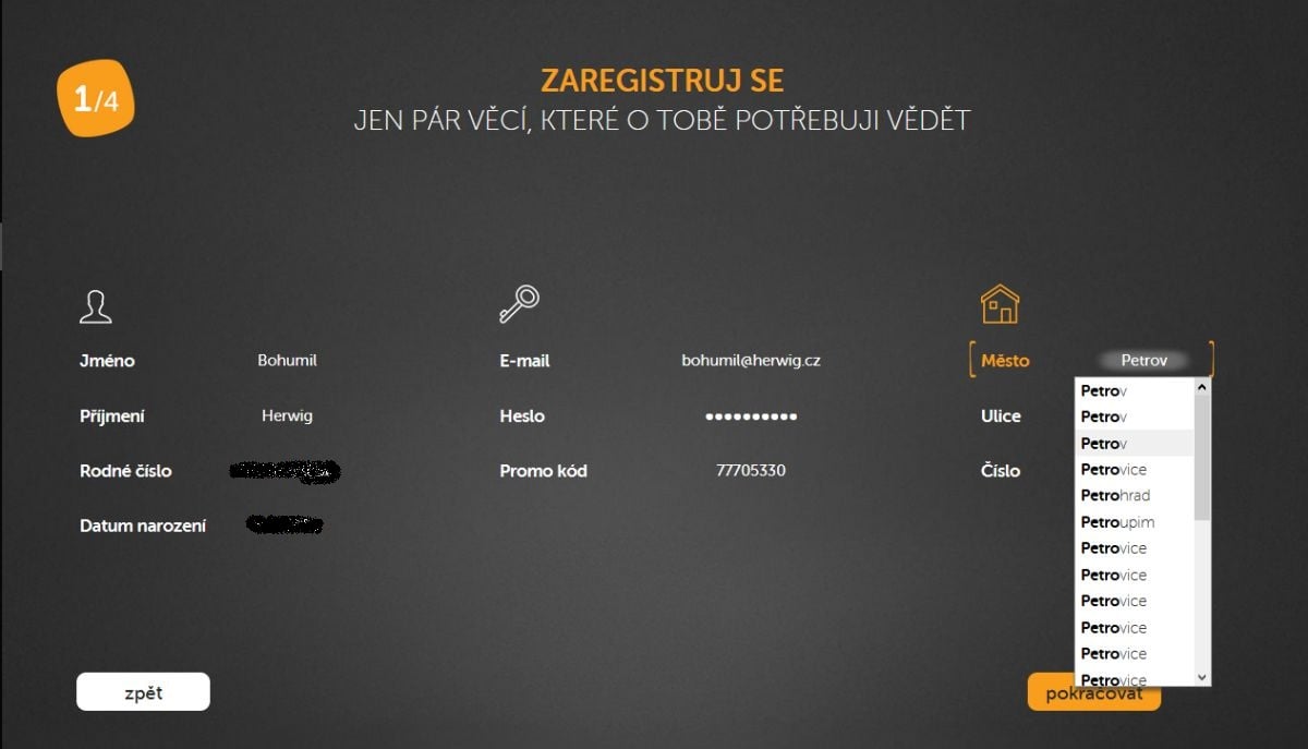 Kuki - instalace přes PC (web)